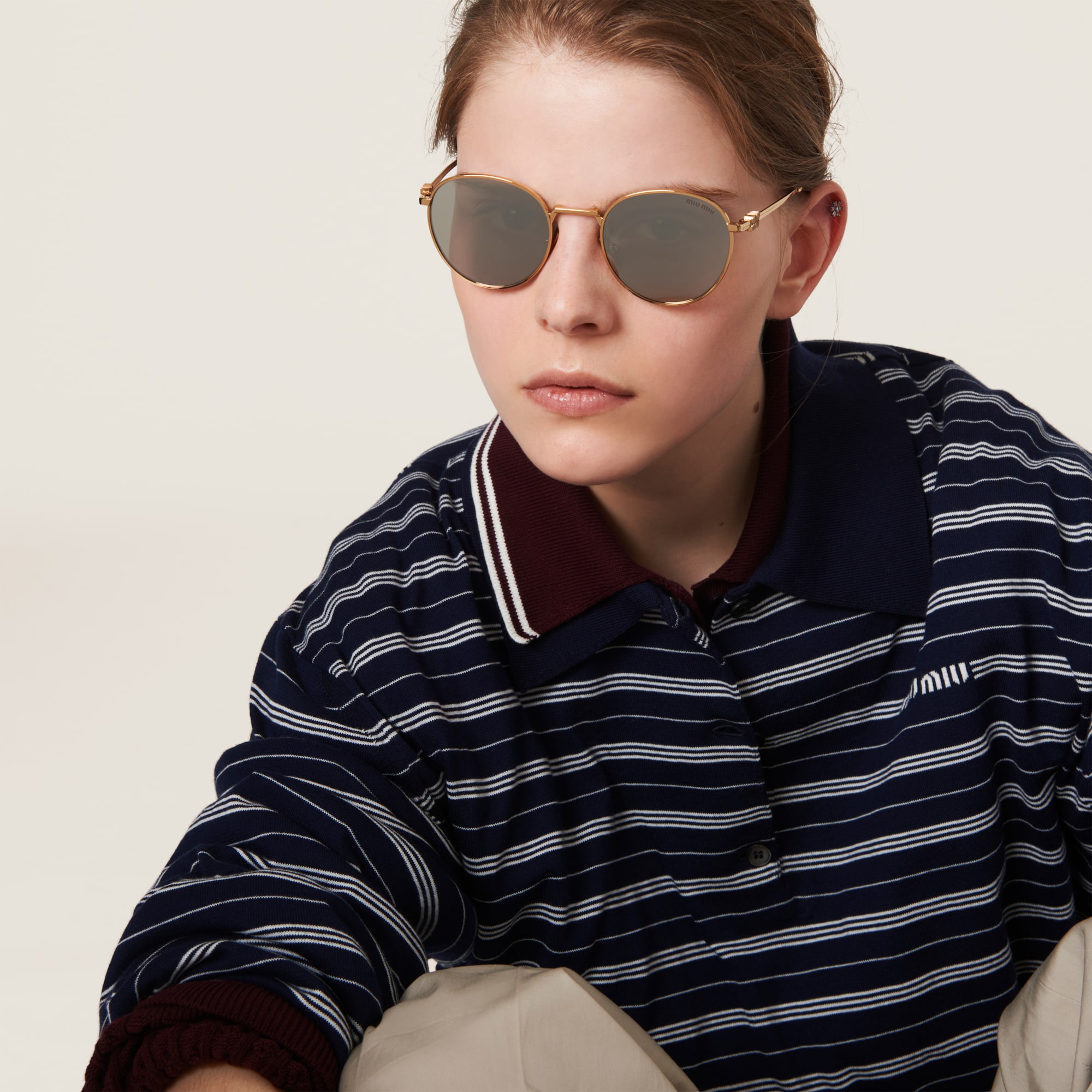 Miu Miu Logo sunglasses - Image 2